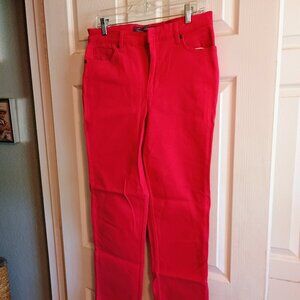 Gloria Vanderbilt Amanda Sz 10, Dark Pink, Hi Rise Pants, NWOT